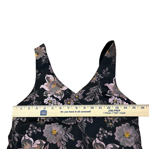 Urban Outfitters Jacquie Jacquard Mini Dress XS/S Floral Open Back Party READ - Picture 9 of 12